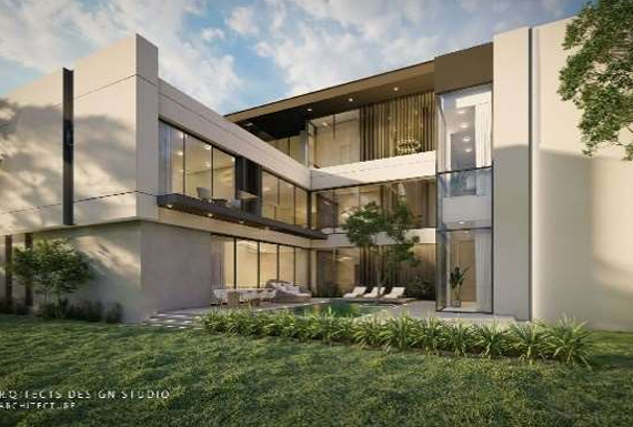 Construction of (G+1+R) Villa